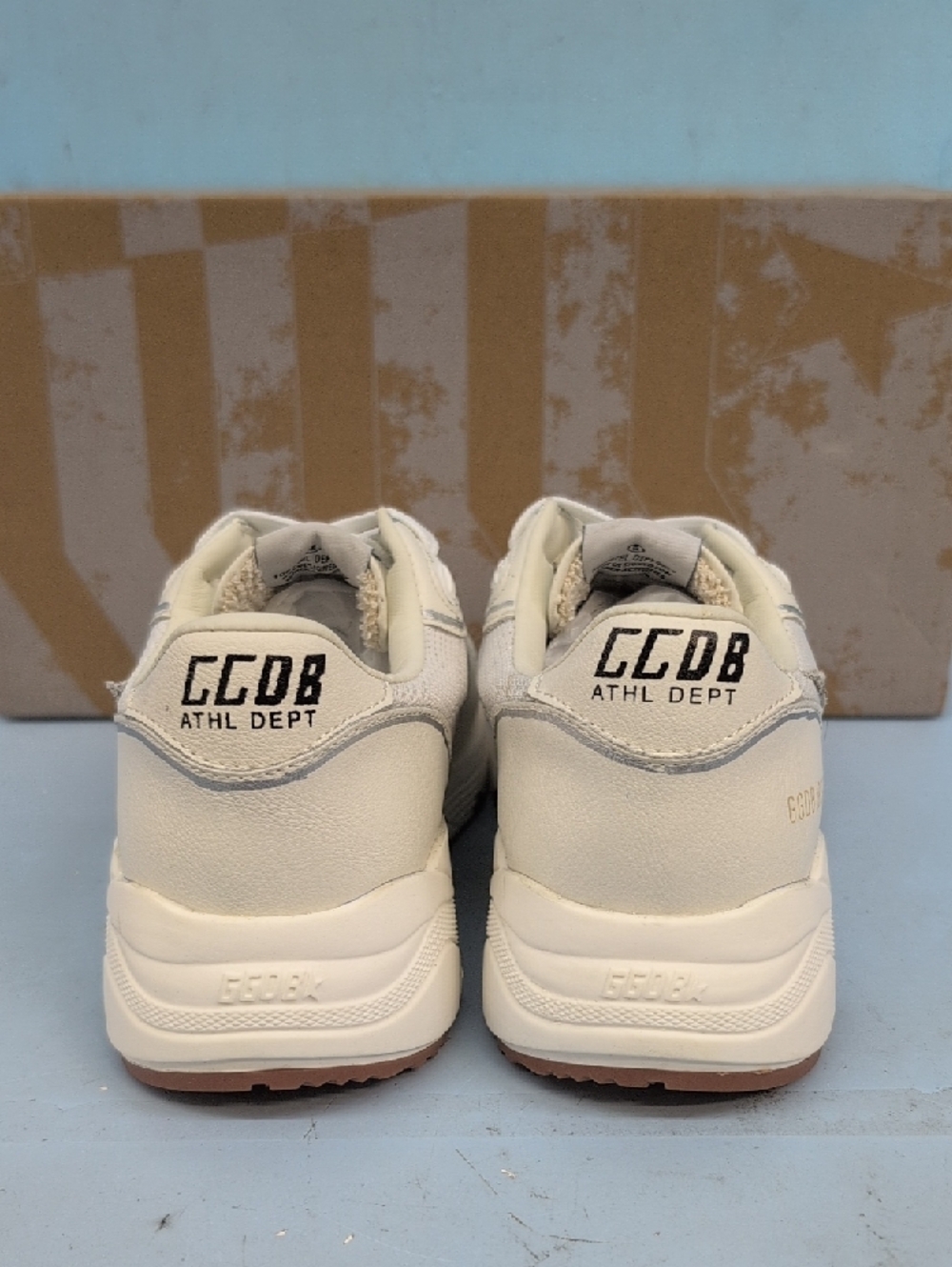 Golden Goose Superstar Platform Men's Running Sneakers Size 35 Optic White - Picture 9 of 12